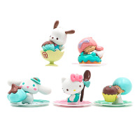 Набір фігурок Hello Kitty Figure Anime Cartoon Doll Toys Kawaii 5шт (20529) - вид 1 мініатюра