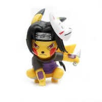 Фигурка Пикачу Итачи Pikachu Pokemon Naruto чиби (20602)