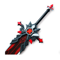 Дворучний меч Вовча смерть Косплей Геншин Імпакт Genshin Impact Wolf Tombstone 125см (20630) - вид 2 мініатюра
