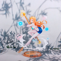 Фігурка акрилова Намі Nami One Piece Великий Куш з посохом 15см (20781)