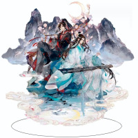 Фігурка акрилова Вей Усянь Wei Wuxian Лань Чжань Lan Zhan Благословення Небожителів Heaven Officials Blessing 12см (20796) - вид 1 мініатюра