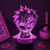 Світильник-нічник Ічиго Куросакі Ichigo Kurosaki Бліч Bleach 16 кольорів USB (20978) - вид 1 мініатюра