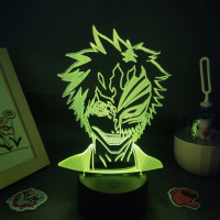 Світильник-нічник Ічиго Куросакі Ichigo Kurosaki Бліч Bleach 16 кольорів USB (20978) - вид 1 мініатюра