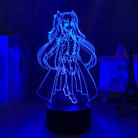 Світильник-нічник Шиноа Хіірагі Shinoa Hiragi Останній серафим Owari no Seraph 16 кольорів USB (20979) - вид 1 мініатюра