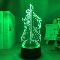 Светильник-ночник Ichigo Kurosaki Ичиго Куросаки Bleach Блич v2 16 цветов USB (20981) - вид 2 миниатюра