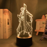 Светильник-ночник Ichigo Kurosaki Ичиго Куросаки Bleach Блич v2 16 цветов USB (20981) - вид 3 миниатюра