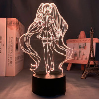 Світильник-нічник Хатсуне Міку Hatsune Miku Вокалоїд Vocaloid 16 кольорів USB (20991) - вид 1 мініатюра
