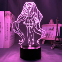 Світильник-нічник Хатсуне Міку Hatsune Miku Вокалоїд Vocaloid 16 кольорів USB (20991) - вид 1 мініатюра