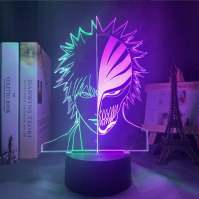 Светильник-ночник Ичиго Куросаки Kurosaki Ichigo Блич Bleach 16 цветов USB (21008) - вид 1 миниатюра