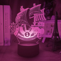 Світильник-нічник Таузенд Санні Thousand Sanny Ван Піс One Piece 16 кольорів USB (21012) - вид 1 мініатюра