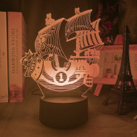 Світильник-нічник Таузенд Санні Thousand Sanny Ван Піс One Piece 16 кольорів USB (21012) - вид 3 мініатюра