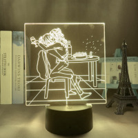 Светильник-ночник Великий из бродячих псов Bungo Stray Dogs v2 16 цветов USB (21017) - вид 3 миниатюра