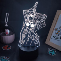 Світильник-нічник Аска Ленглі Asuka Langley Souryuu Євангеліон Neon Genesis Evangelion 16 кольорів USB (21019) - вид 1 мініатюра