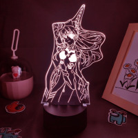 Світильник-нічник Аска Ленглі Asuka Langley Souryuu Євангеліон Neon Genesis Evangelion 16 кольорів USB (21019) - вид 2 мініатюра