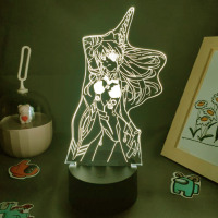 Світильник-нічник Аска Ленглі Asuka Langley Souryuu Євангеліон Neon Genesis Evangelion 16 кольорів USB (21019) - вид 3 мініатюра