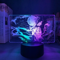 Светильник-ночник Сяо Геншин Импакт Genshin Impact 16 цветов USB (21022)