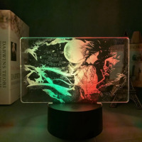 Светильник-ночник Сяо Геншин Импакт Genshin Impact 16 цветов USB (21022) - вид 1 миниатюра