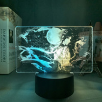 Светильник-ночник Сяо Геншин Импакт Genshin Impact 16 цветов USB (21022) - вид 2 миниатюра