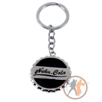 Брелок Nuka Cola Black - вид 1 миниатюра