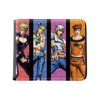 Гаманець Джо Джо JoJo's Bizarre Adventure Всі персонажі All Heroes (22705) - вид 1 мініатюра