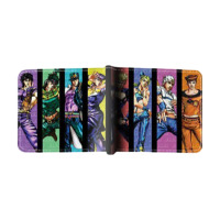 Гаманець Джо Джо JoJo's Bizarre Adventure Всі персонажі All Heroes (22705) - вид 1 мініатюра