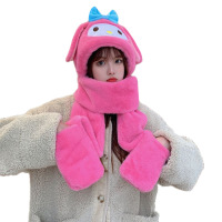 Шапка-шарф Хеллоу Кітті Hello Kitty Рожева (22721) - вид 1 мініатюра
