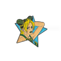 Значок Джолін Куджо Jolyne Cujoh Химерні пригоди ДжоДжо JoJo's Bizarre Adventure (22802) - вид 1 мініатюра
