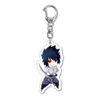 Брелок акриловый Учиха Саске с мечом Uchiha Sasuke Наруто Naruto (22839) - вид 1 миниатюра