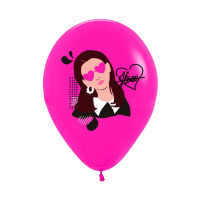 Повітряна кулька Блек Пінк Black Pink Jisoo Джисо рожева (22906) - вид 1 мініатюра