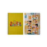 Скетчбук БТС BTS BT21 жовтий (22970) - вид 1 мініатюра