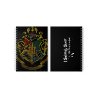 Скетчбук Гаррі Поттер Harry Potter з лого факультетів 48 листів (22987) - вид 1 мініатюра