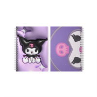 Скетчбук Куромі Kuromi Моя Мелодія Onegai My Melody фіолетовий 48 листів (22991) - вид 1 мініатюра
