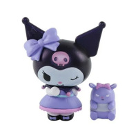 Фигурка Куроми хитрая Kuromi Моя Мелодия Onegai My Melody 8.5см (23017) - вид 1 миниатюра