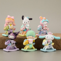 Набір фігурок на конях Моя Мелодія Onegai My Melody 10см (23025) - вид 1 мініатюра