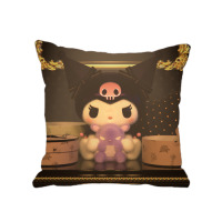 Подушка Куромі Kuromi Моя Мелодія Onegai My Melody затишна 35х35см (23073) - вид 1 мініатюра