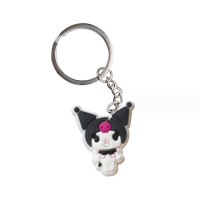 Брелок гумовий Куромі посміхається Kuromi Моя Мелодія Onegai My Melody (23153) - вид 1 мініатюра