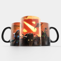 Чашка Dota 2 Дроу Ренжер Drow Ranger Джаггернаут Juggernaut Рубік Rubick (23169) - вид 1 мініатюра