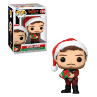 Фігурка Funko POP! Зоряний лицар Star-Lord Марвел Marvel Вартові галактики Guardians of the Galaxy Holiday Special 10см (23191) - вид 1 мініатюра
