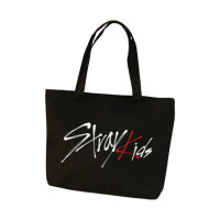 Екосумка шопер Стрей Кідс Stray Kids 31,5х31,5 см чорна (23250) - вид 1 мініатюра