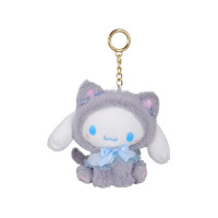 Брелок мягкая игрушка Моя Мелодия Onegai My Melody серая 10см (23308)