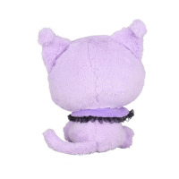 М'яка Іграшка Куромі Kuromi Моя Мелодія Onegai My Melody лілова з бантиком 25см (23310) - вид 1 мініатюра