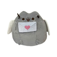 М'яка іграшка Пушин Кіт Pusheen Янголятко з листом 18см (23325) - вид 1 мініатюра