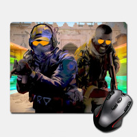 Коврик для мыши Контр Страйк 2 Counter Strike 2 с яркими персонажами 300 х 250 мм (23644)