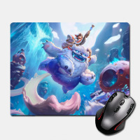 Килимок для миші Пісня Нуну Song of Nunu Ліга легенд League of Legends 300 х 250 мм (23779) - вид 1 мініатюра