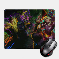 Килимок для миші Ліга легенд League of Legends арт з персонажами 300 х 250 мм (23781) - вид 1 мініатюра