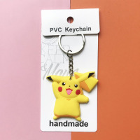 Брелок гумовий Пікачу Pikachu Покемон Pokemon (23791) - вид 1 мініатюра