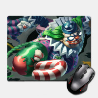 Коврик для мыши Пудж-Клоун Pudge-Clown Дота2 DOTA2 300 х 250 мм (23843) - вид 1 миниатюра
