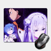 Килимок для миші Рем, Нацукі Субару та Емілія Ре Зеро Re Zero 220 х 180 мм (23940) - вид 1 мініатюра