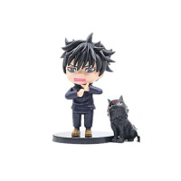 Фігурка Фушігуро Мегумі з собакою Megumi Fushiguro with dog Магічна битва Jujutsu Kaisen 15см (23954) - вид 1 мініатюра