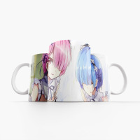 Чашка Рем і Рам Rem and Ram Ре: Зеро Re: Zero (23970) - вид 1 мініатюра